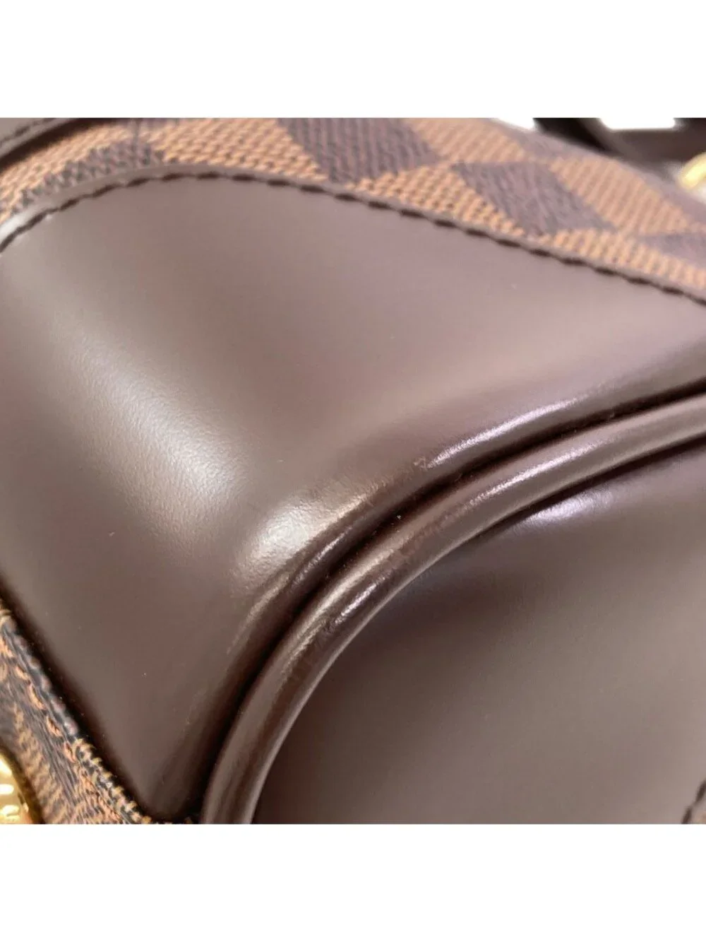 Louis Vuitton Bar Clay Boston Bag Damier Canvas